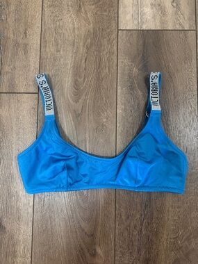 Victoria's Secret Shine Logo-Strap Bikini Top